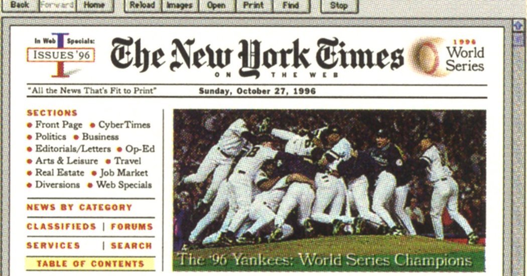 How the New York Times Website Got Its URL