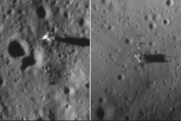 Orbiter photos show lunar modules from first 2 moon landings more than 50 years later