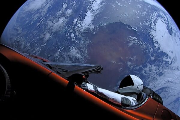 Newly discovered asteroid turns out to be Tesla Roadster launched into space